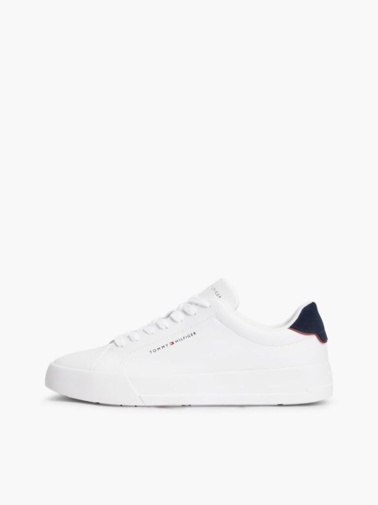 Άσπρο Sneakers Με Ανάγλυφο Φινίρισμα  Άνδρες