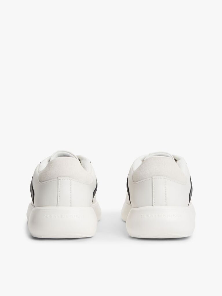 Άσπρο Δερμάτινα Sneakers  Άνδρες