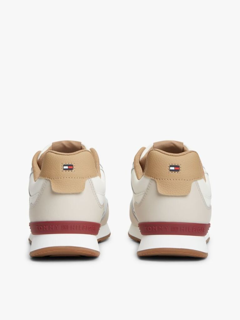 Multi Logo Lightweight Trainers With Leather  Men
