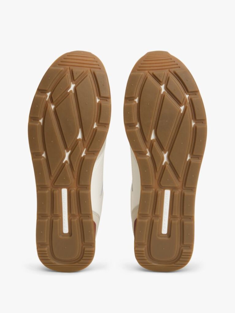 Multi Logo Lightweight Trainers With Leather  Men