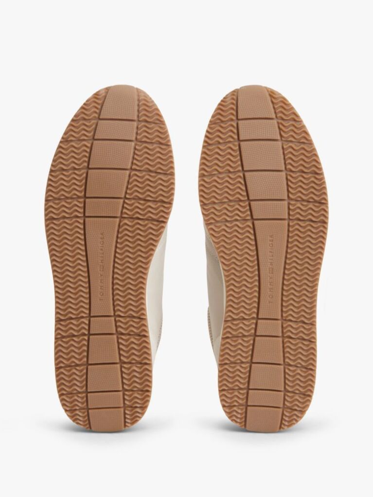 Μπεζ Σουέτ Sneakers Με Μίξη Υφών  Άνδρες