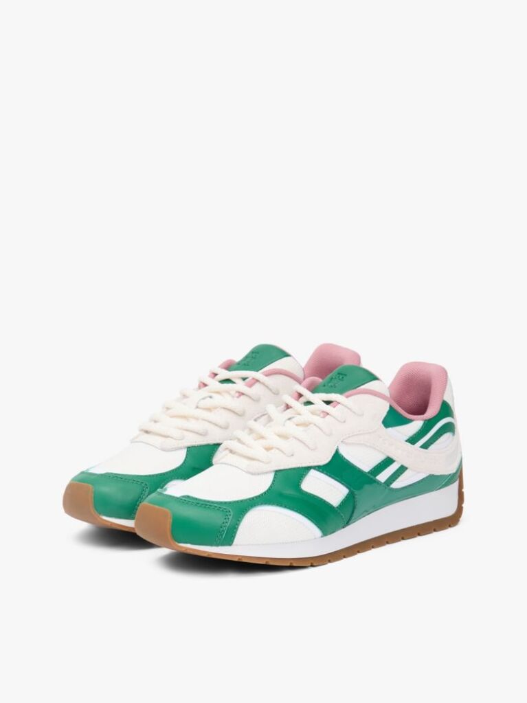 Multi TH Monogram Δερμάτινα Sneakers Με Μίξη Υφών  Γυναίκες