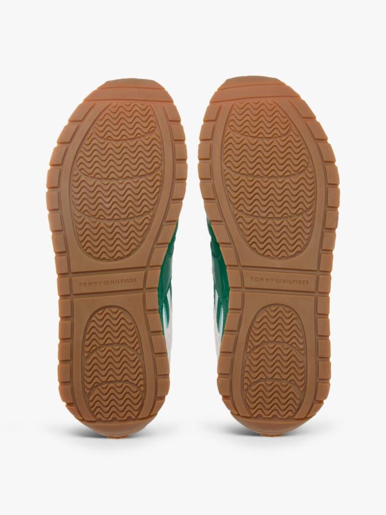 Multi TH Monogram Δερμάτινα Sneakers Με Μίξη Υφών  Γυναίκες