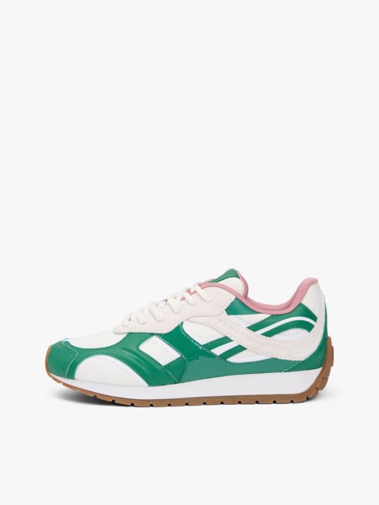 Multi TH Monogram Δερμάτινα Sneakers Με Μίξη Υφών  Γυναίκες