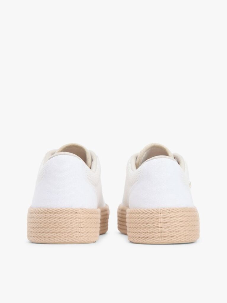 Multi TH Monogram Canvas Rope Platform Trainers  Women
