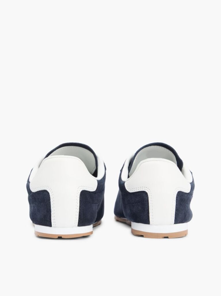 Μπλε Σουέτ Sneakers Με Μονόγραμμα TH  Γυναίκες