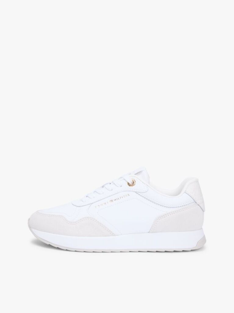 Άσπρο Δερμάτινα Sneakers Με Μονόγραμμα TH  Γυναίκες