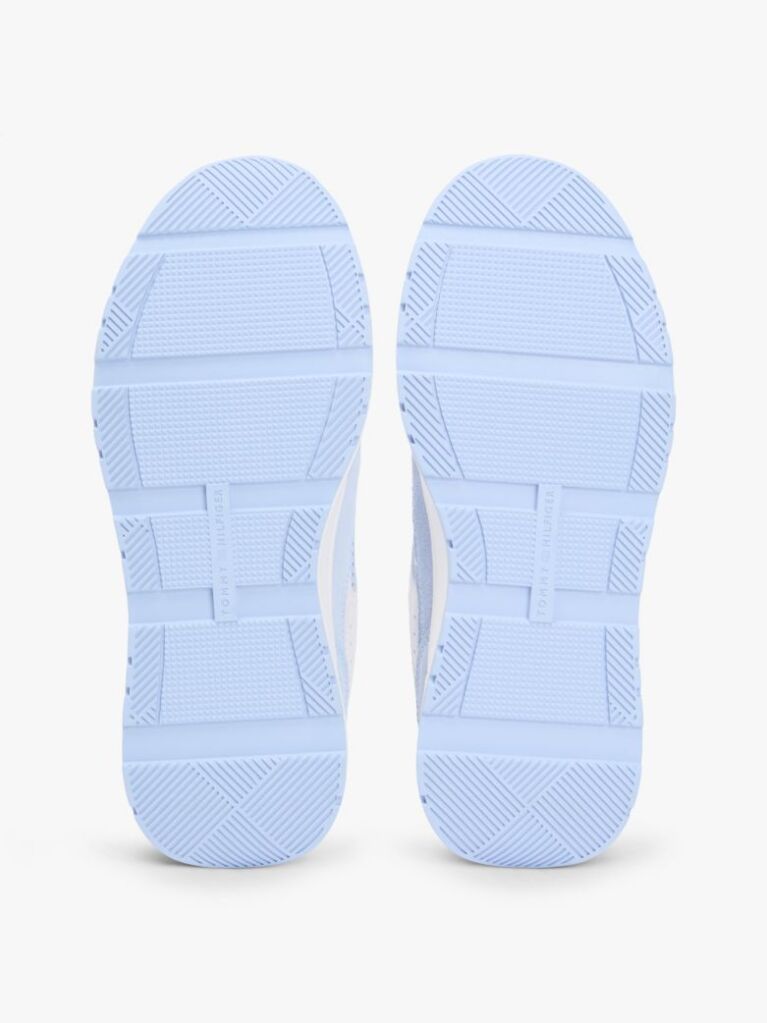 Multi Tonal TH Monogram Mixed Texture Trainers  Women