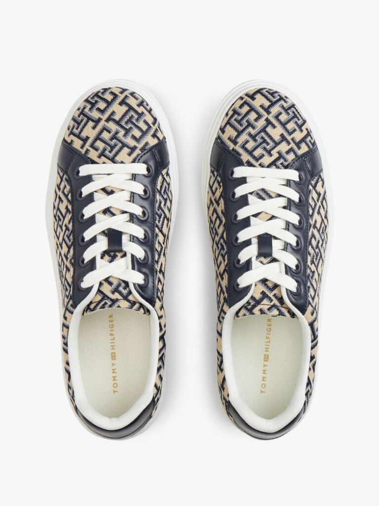 Μπλε Sneakers Με Μονόγραμμα TH  Γυναίκες