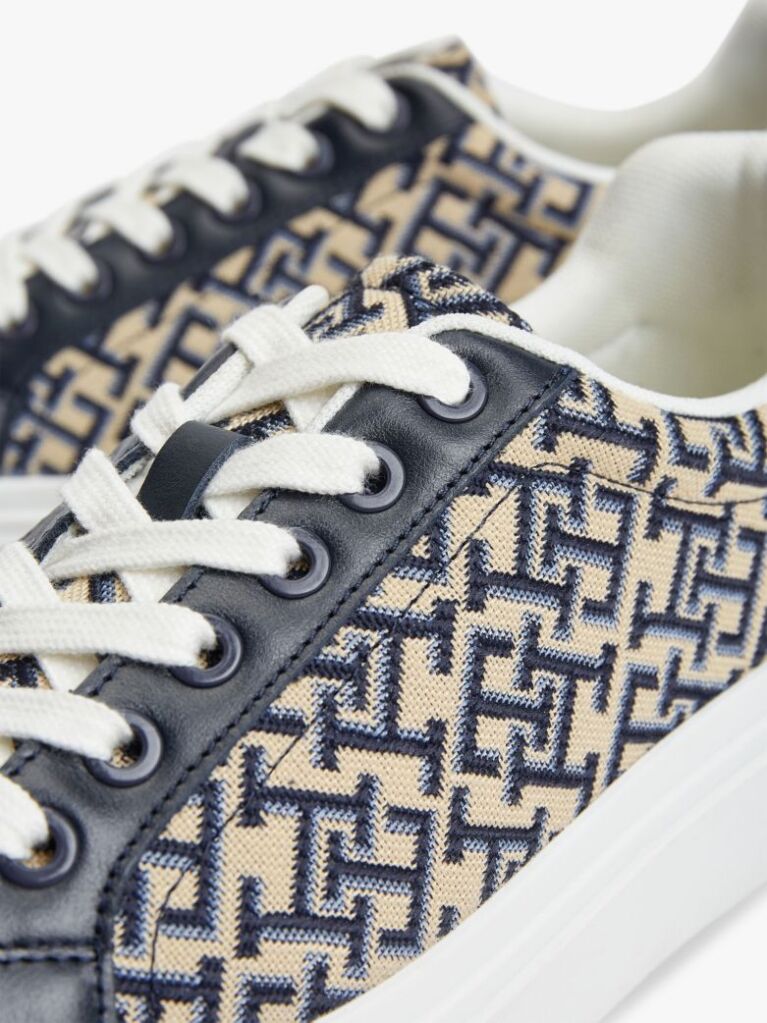 Μπλε Sneakers Με Μονόγραμμα TH  Γυναίκες