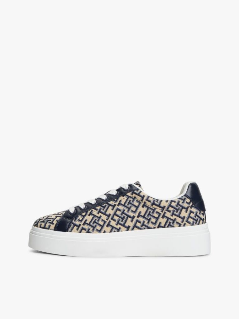 Μπλε Sneakers Με Μονόγραμμα TH  Γυναίκες