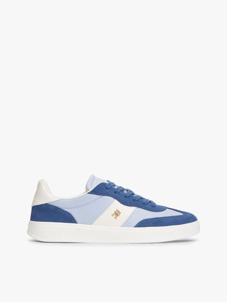 Multi TH Monogram Mixed Texture Trainers  Women