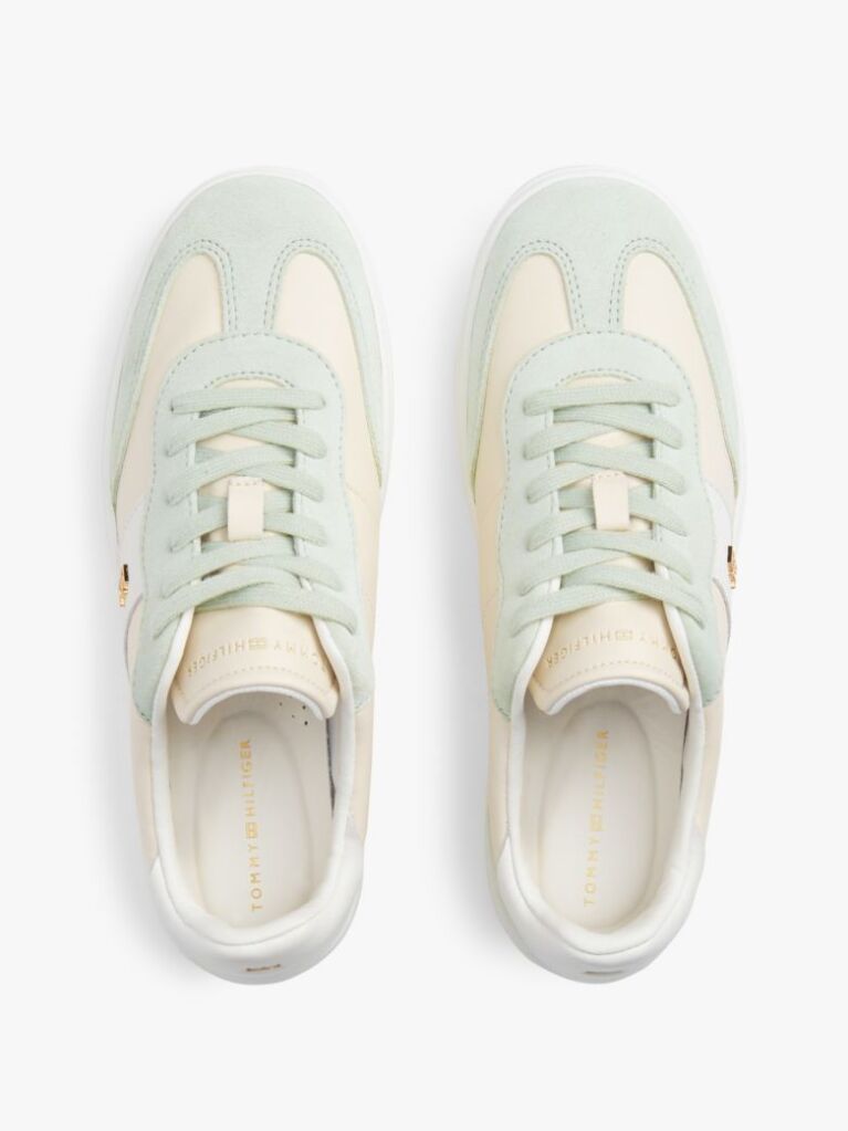 Multi TH Monogram Mixed Texture Trainers  Women
