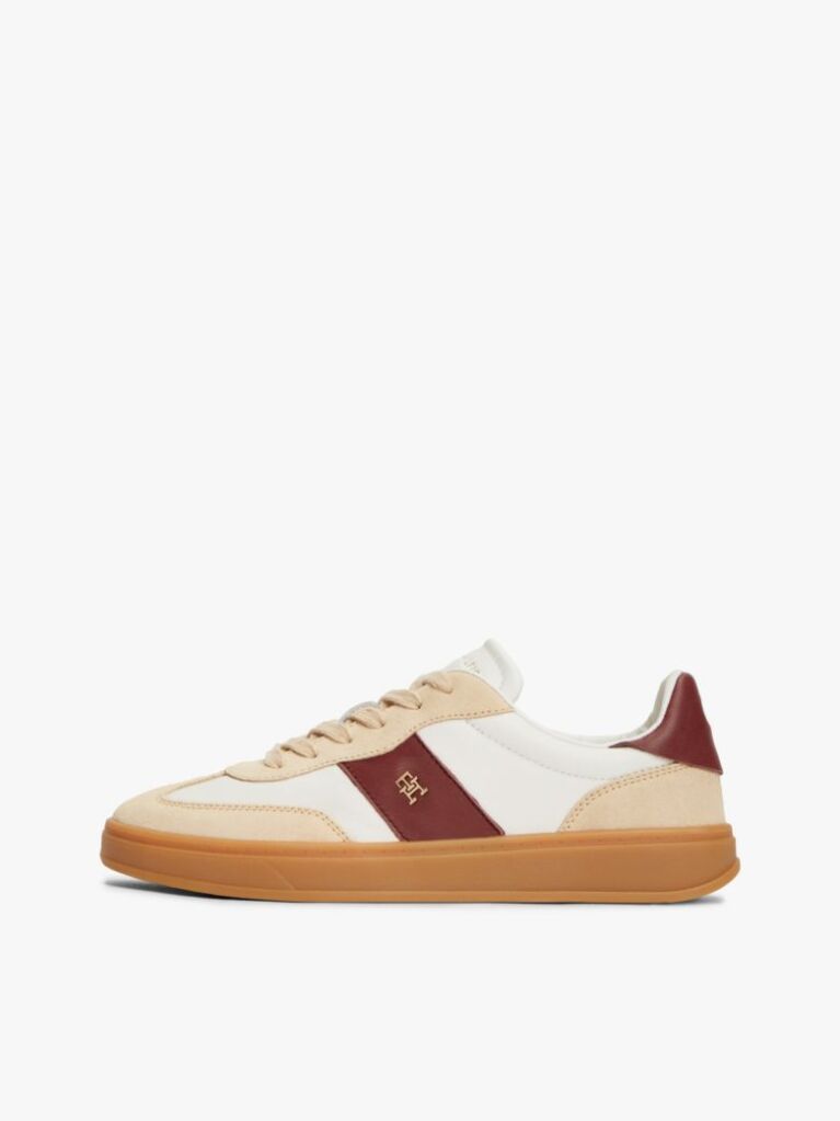 Multi TH Monogram Mixed Texture Trainers  Women
