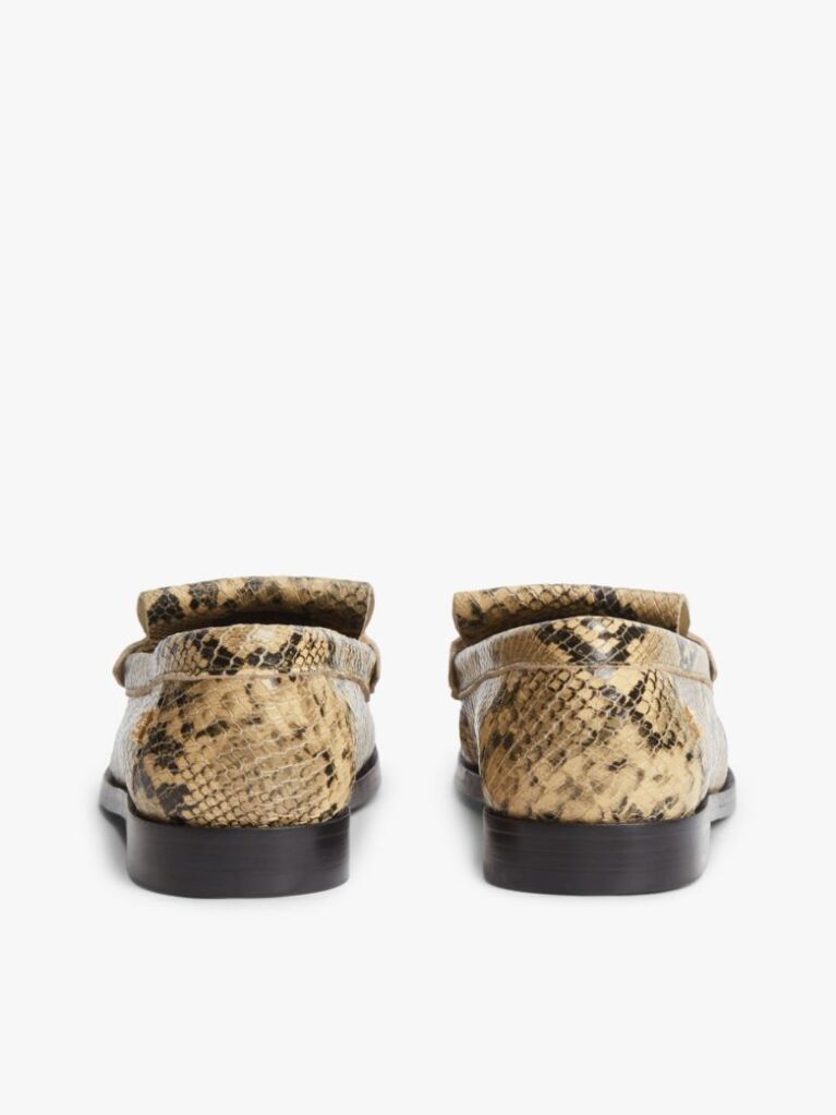 Multi Δερμάτινα Loafers Με Μοτίβο Φίδι  Γυναίκες