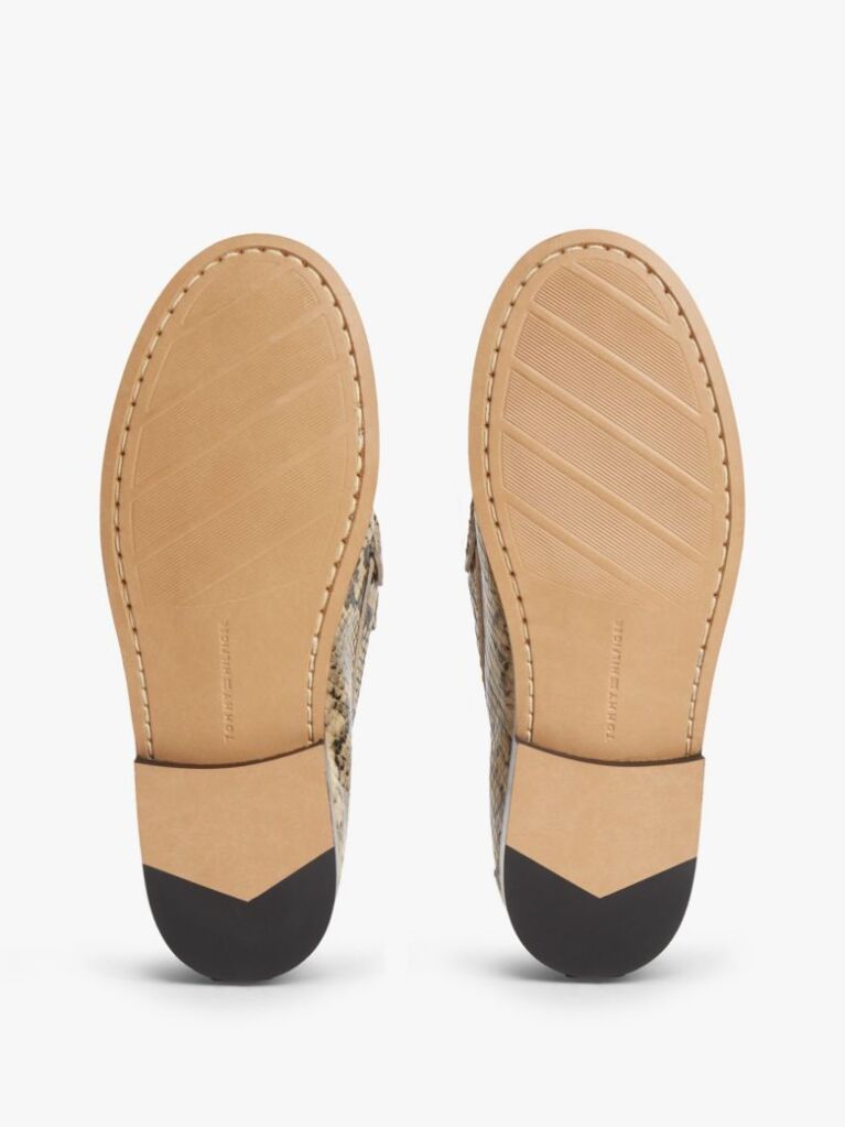 Multi Δερμάτινα Loafers Με Μοτίβο Φίδι  Γυναίκες