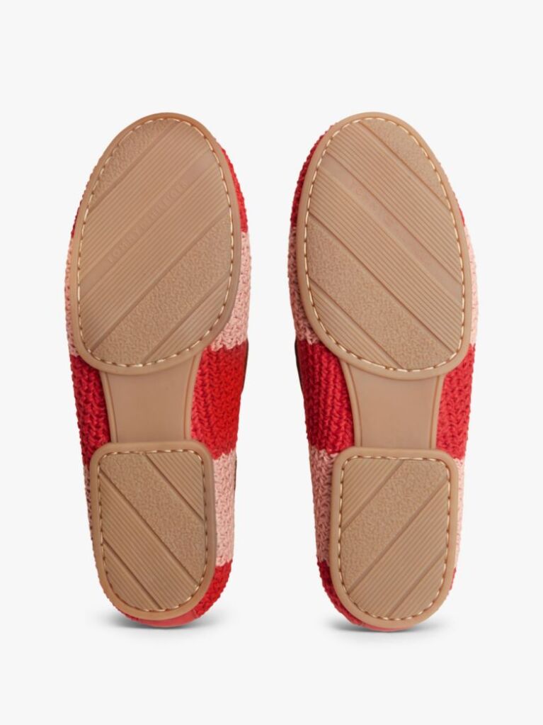 Multi Two-Tone Woven Flexible Boat Shoes  Women