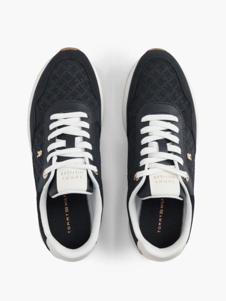 Μπλε TH Monogram Σουέτ Sneakers  Γυναίκες