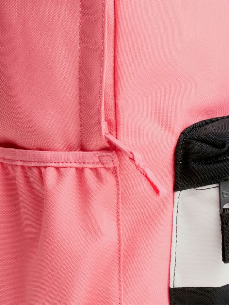 Pink Kids' Essential Signature Colour-Blocked Pocket Backpack  Kids Unisex