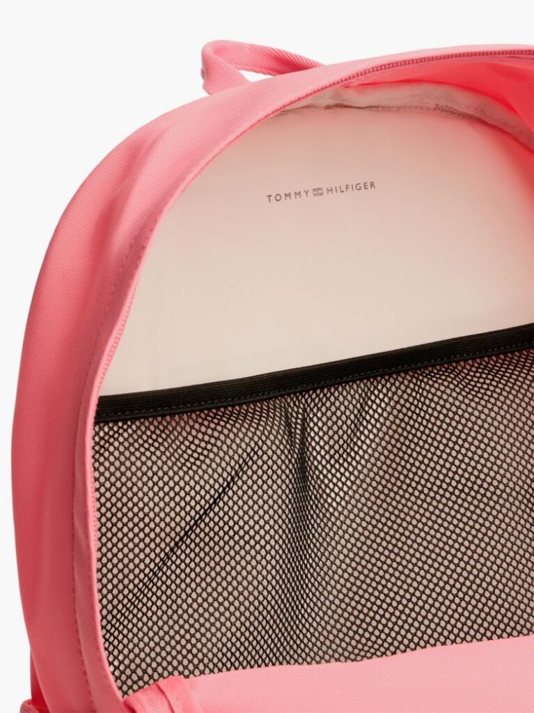 Pink Kids' Essential Signature Colour-Blocked Pocket Backpack  Kids Unisex