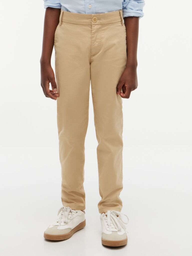 Beige 1985 Regular Fit Chinos  Boys