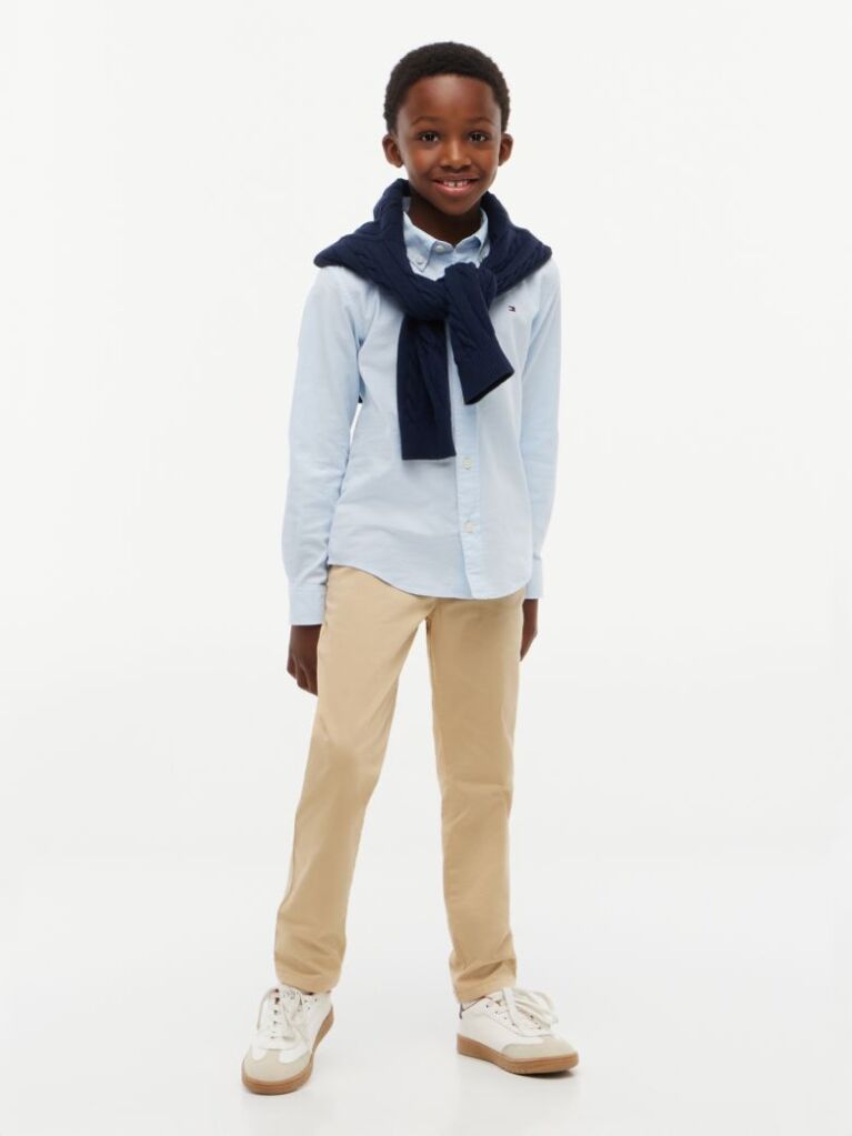 Beige 1985 Regular Fit Chinos  Boys