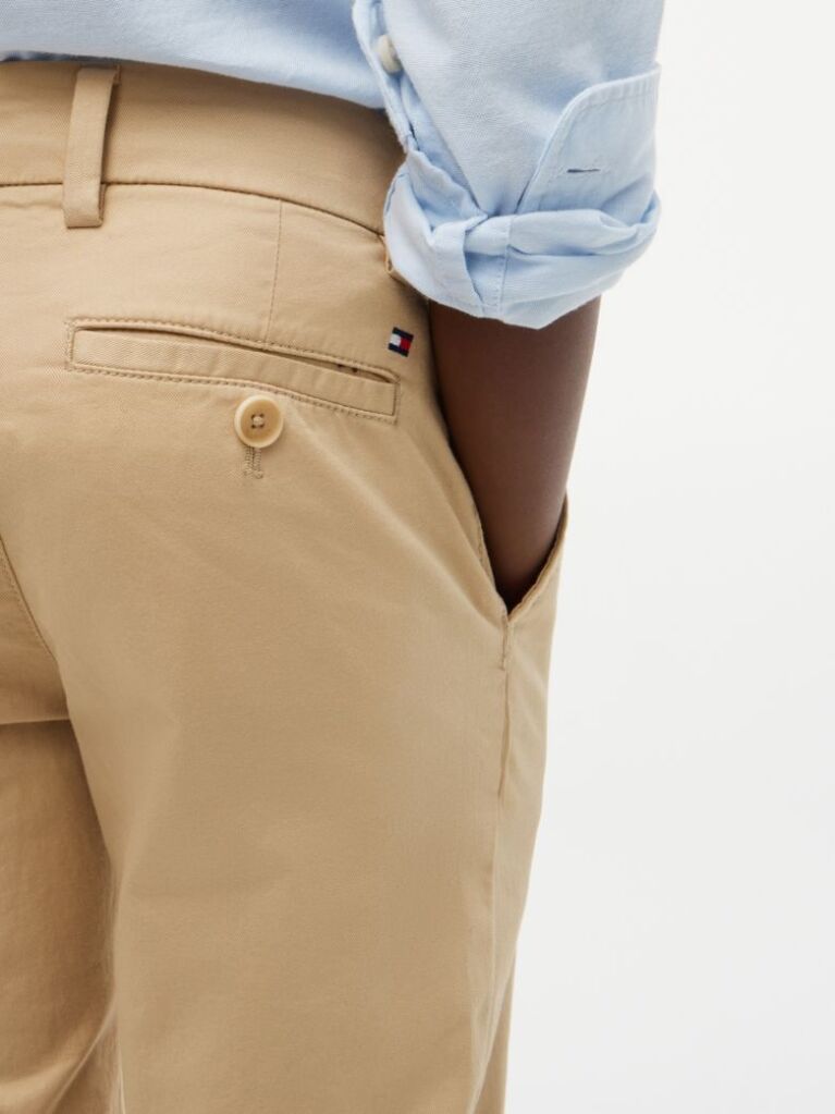 Beige 1985 Regular Fit Chinos  Boys