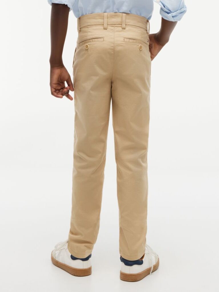 Beige 1985 Regular Fit Chinos  Boys