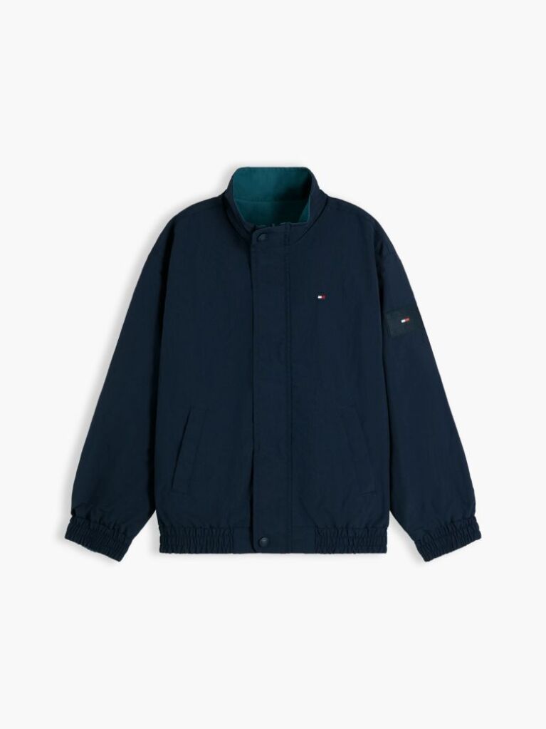 Blue Flag Embroidery Relaxed Jacket  Boys