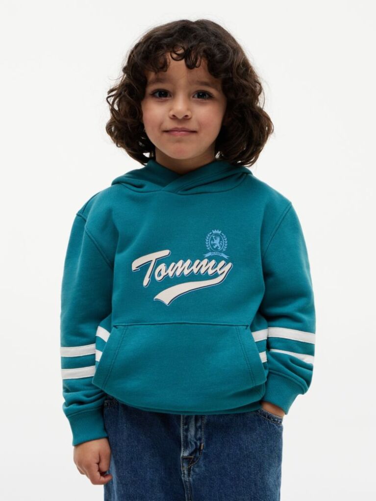 Μπλε Hoody Με Λογότυπο  Αγόρια