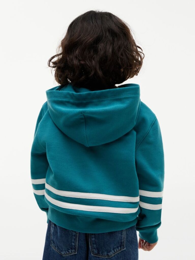 Μπλε Hoody Με Λογότυπο  Αγόρια