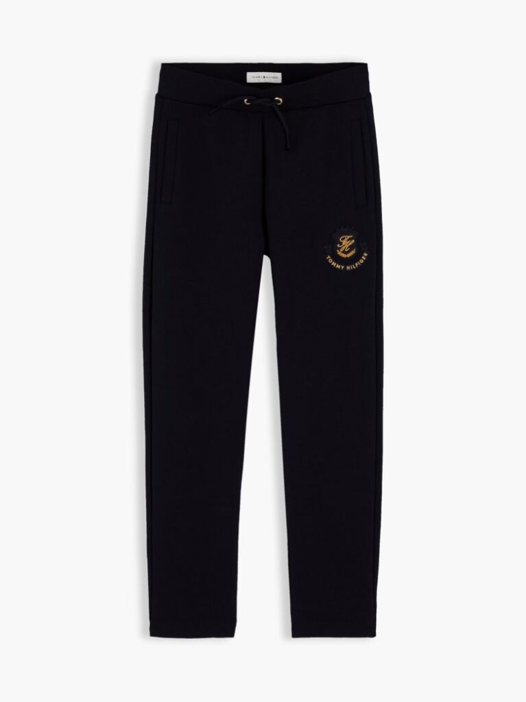 Black Logo Badge Joggers  Boys