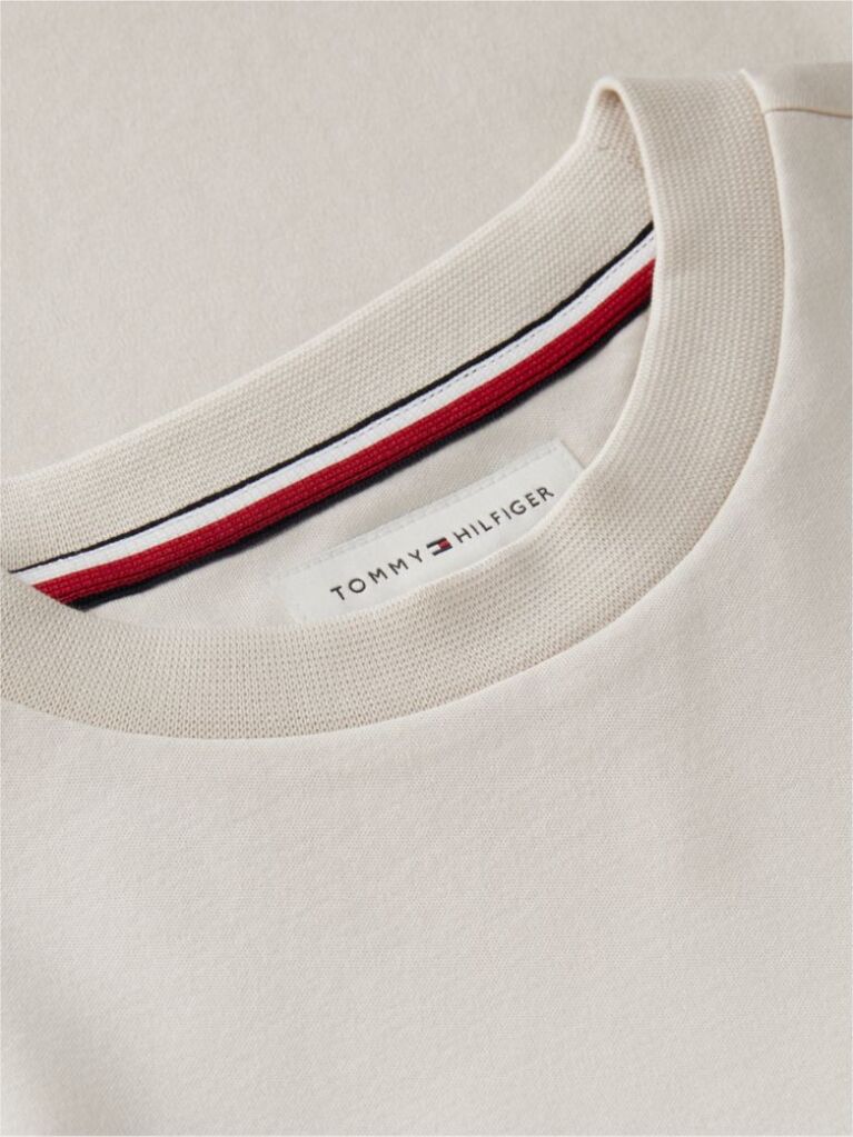Beige Shield Logo Appliqué T-Shirt  Boys