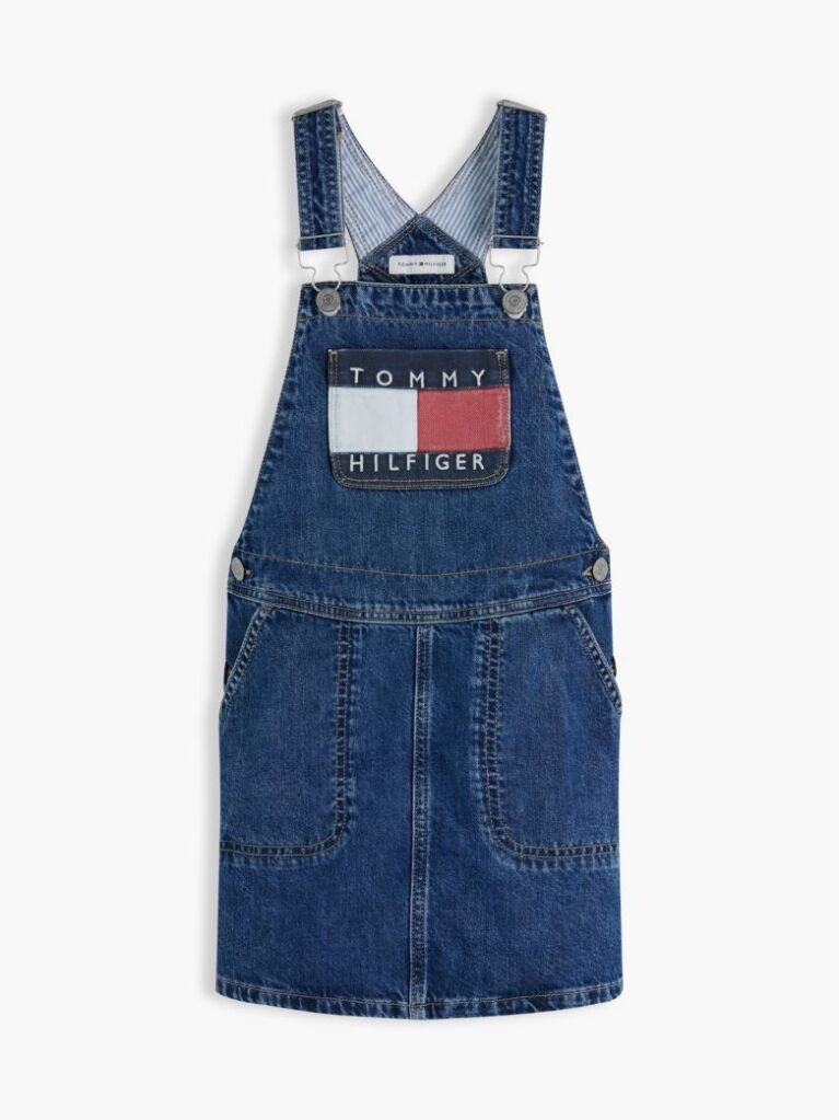 Denim Denim Φόρεμα Σαλοπέτα Με Heritage Λογότυπο  Κορίτσια