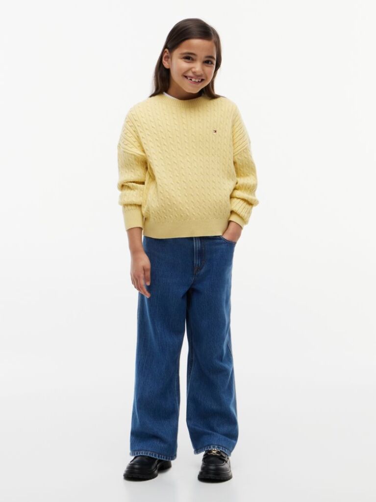 Denim Mabel High Rise Wide Leg Jeans  Girls