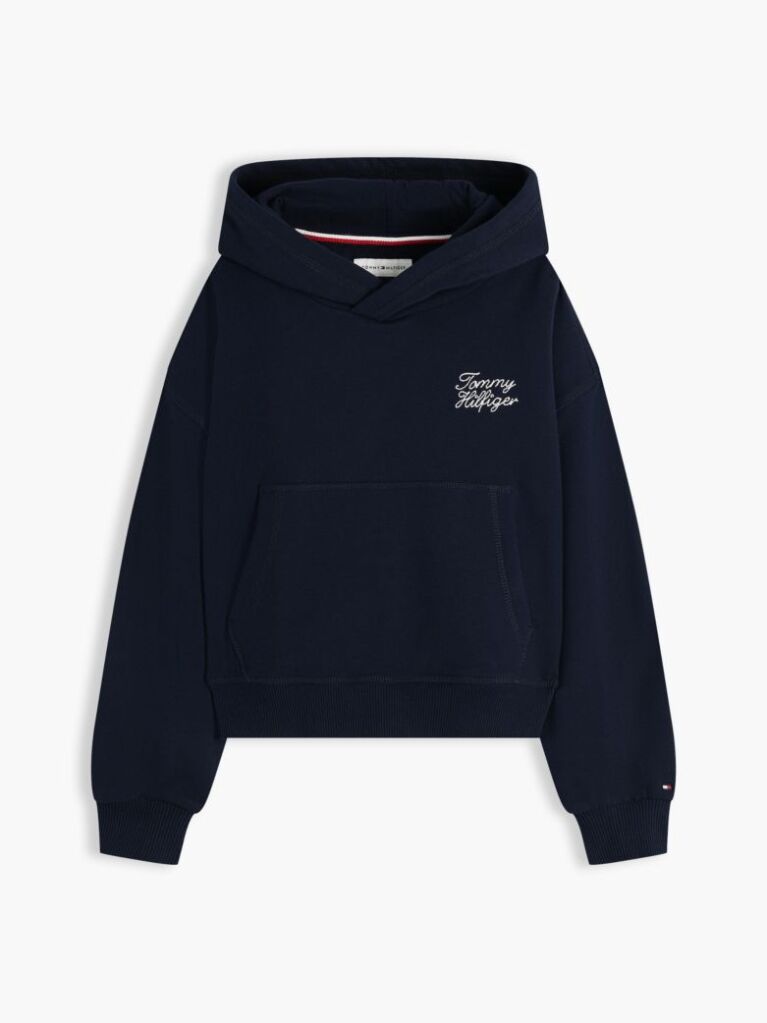 Μπλε Άνετο Hoody Με Λογότυπο  Κορίτσια