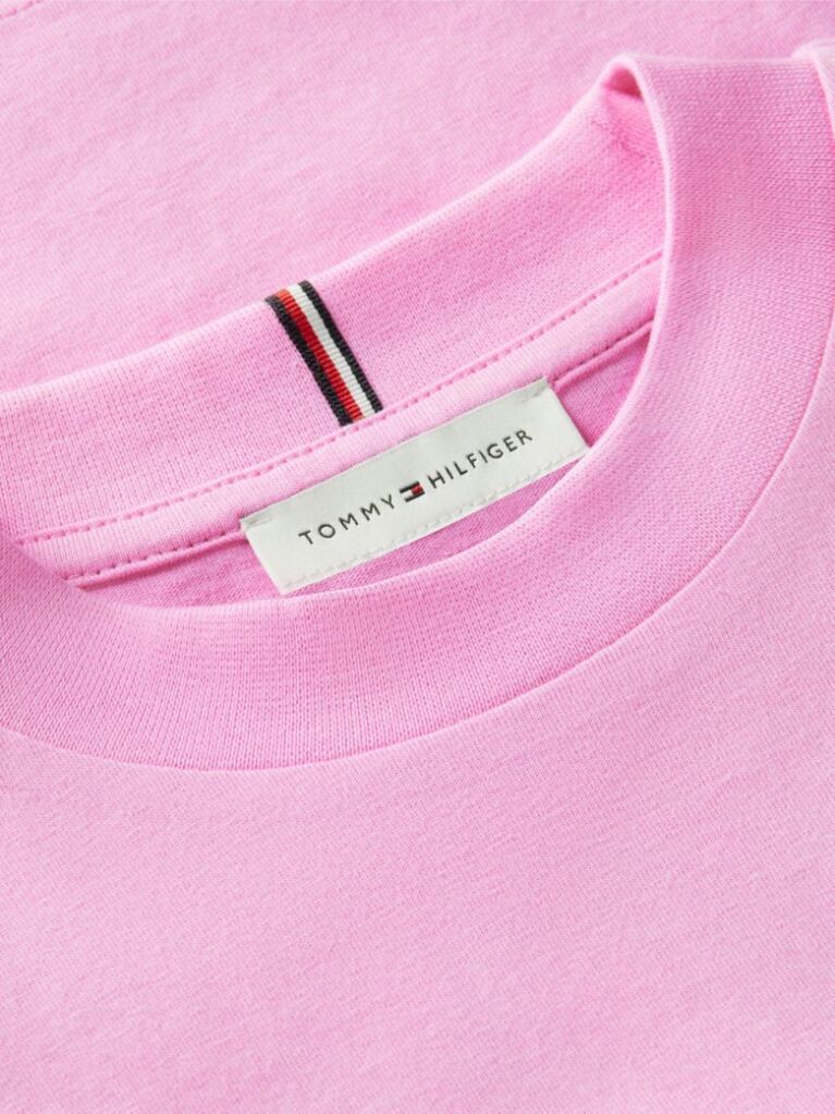 Ροζ Βαμβακερό T-Shirt  Κορίτσια