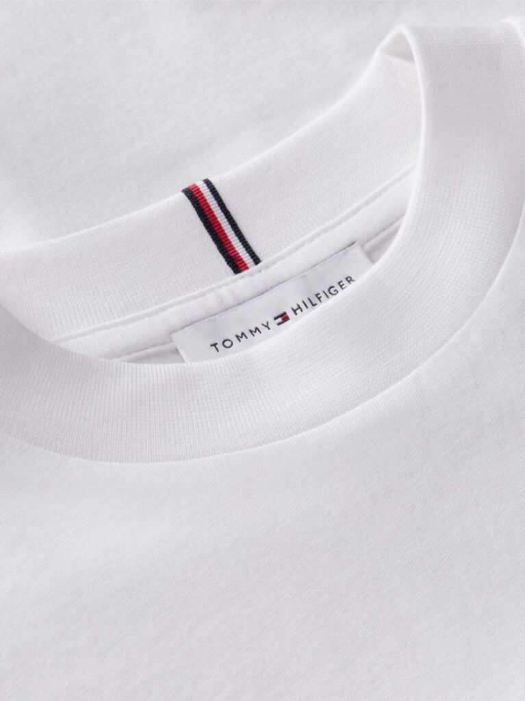 Άσπρο Βαμβακερό T-Shirt  Κορίτσια