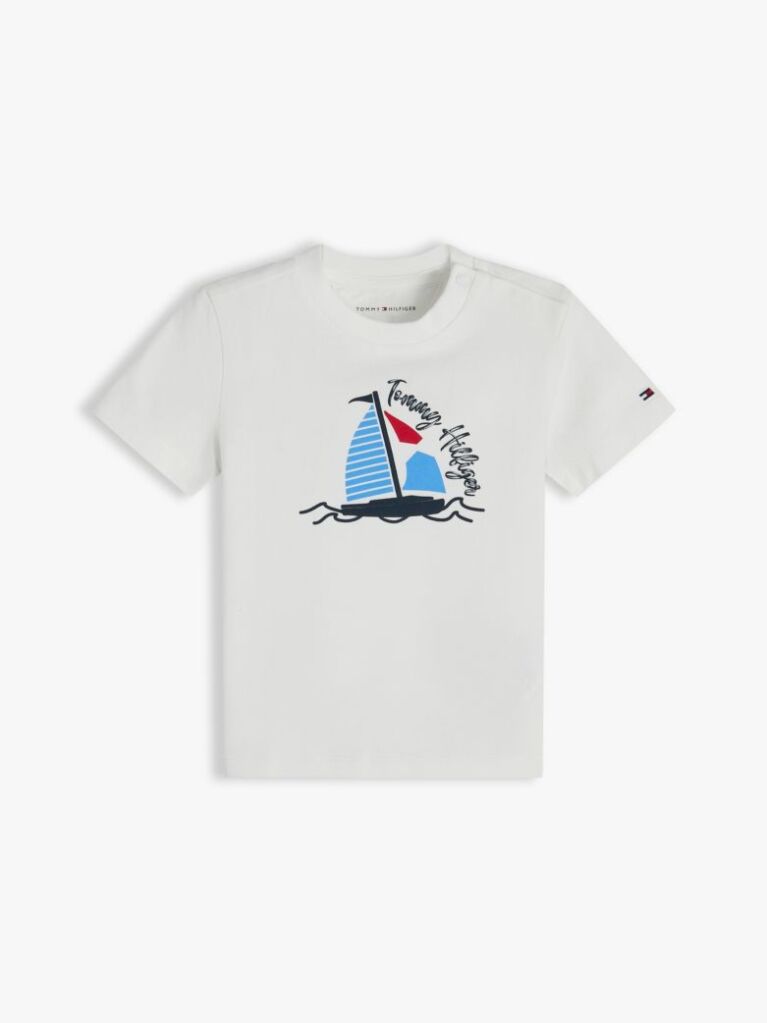 Άσπρο T-Shirt Με Σχέδιο  Βρεφικά