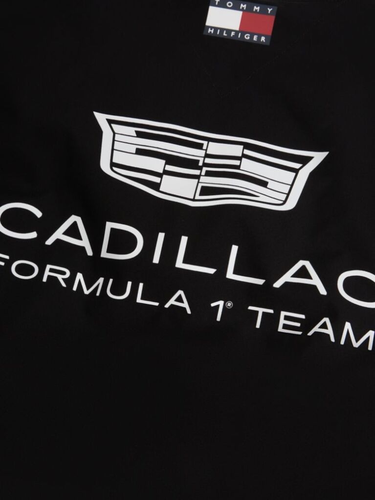 Black TH x Cadillac Formula 1® Team Varsity Jacket  Unisex
