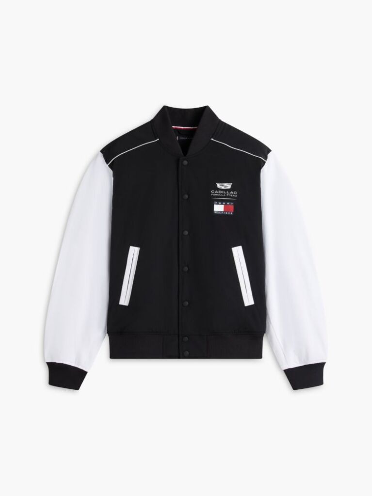 Multi TH x Cadillac Formula 1® Team Back Logo Varsity Jacket  Unisex