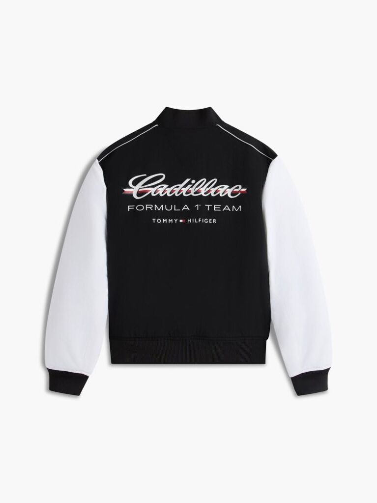 Multi TH x Cadillac Formula 1® Team Back Logo Varsity Jacket  Unisex