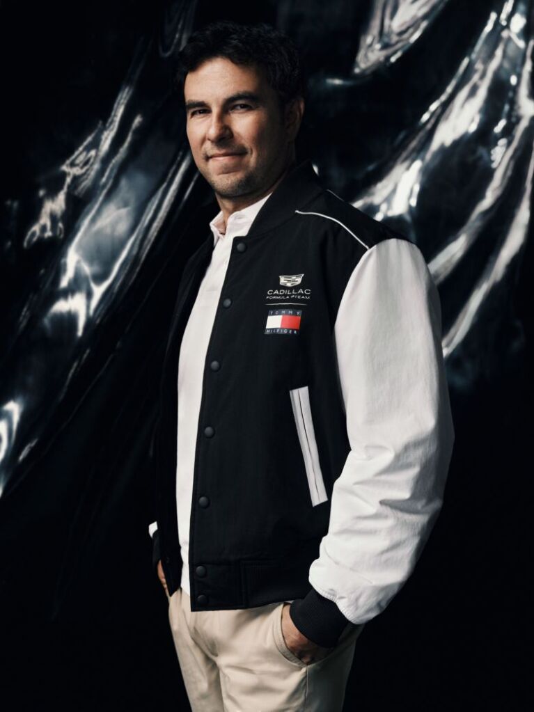 Multi TH x Cadillac Formula 1® Team Back Logo Varsity Jacket  Unisex