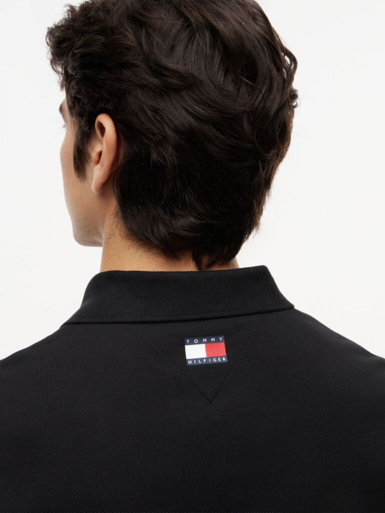 Black TH x Cadillac Formula 1® Team Logo Polo Shirt  Unisex