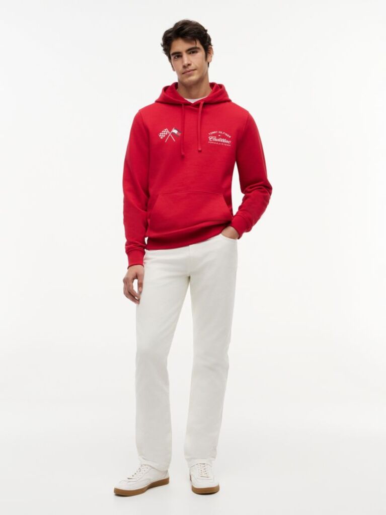 Red TH x Cadillac Formula 1® Team Back Graphic Hoody  Unisex
