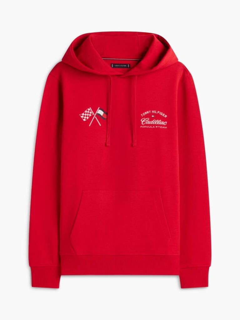 Red TH x Cadillac Formula 1® Team Back Graphic Hoody  Unisex