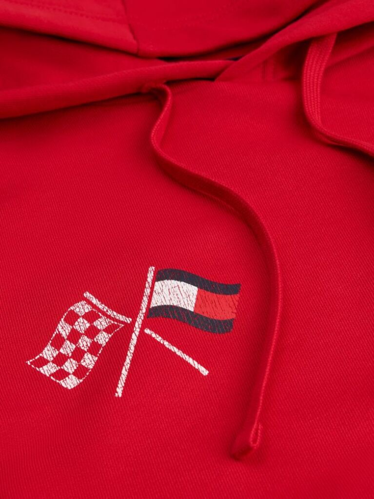 Red TH x Cadillac Formula 1® Team Back Graphic Hoody  Unisex