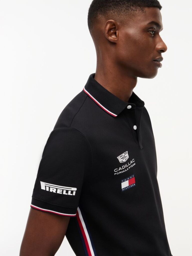 Black TH x Cadillac Formula 1® Team Pérez 11 Polo Shirt  Unisex