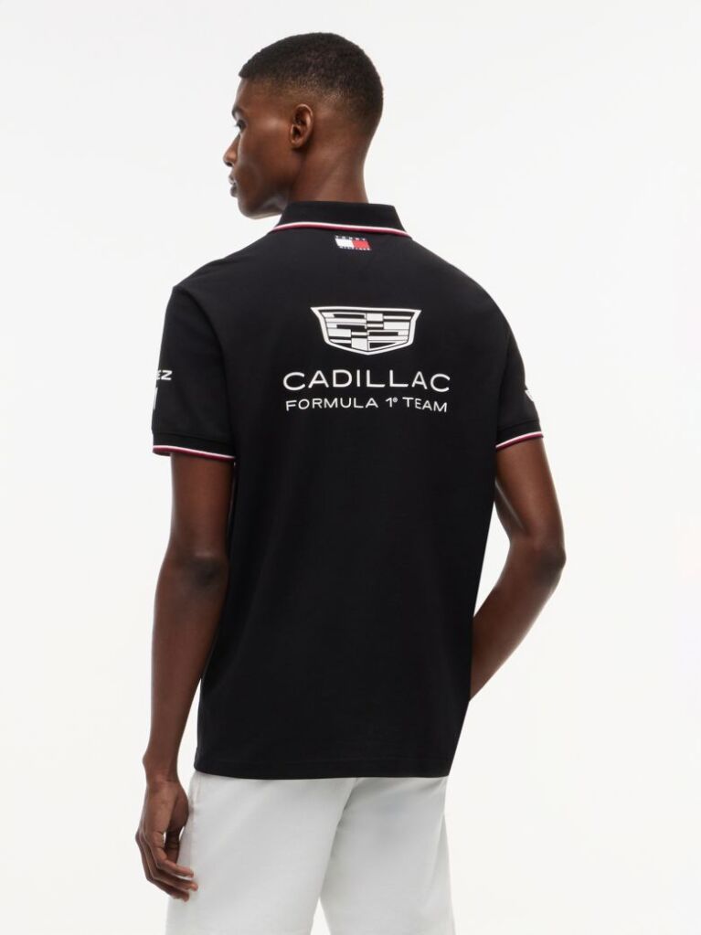 Black TH x Cadillac Formula 1® Team Pérez 11 Polo Shirt  Unisex