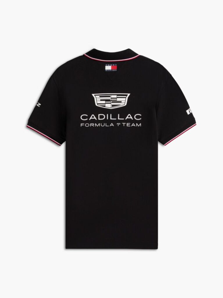 Black TH x Cadillac Formula 1® Team Pérez 11 Polo Shirt  Unisex